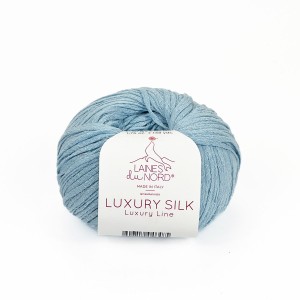Włóczka Luxury Silk 24 - jasny błekit ( Laines du Nord )