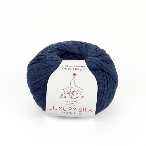 Włóczka Luxury Silk 9 ciemny jeans