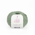 Włóczka Luxury Silk 5 miętowa zieleń
