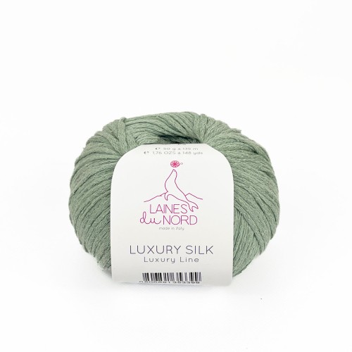 Włóczka Luxury Silk 5 miętowa zieleń