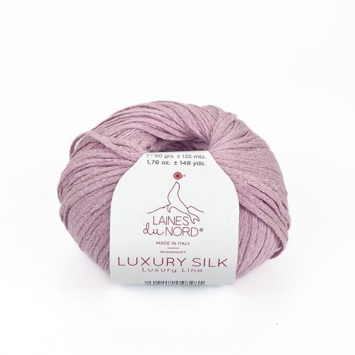 Włóczka Luxury Silk 31 pudrowo-liliowy