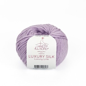 Włóczka Luxury Silk 23 liliowy ( Laines du Nord )