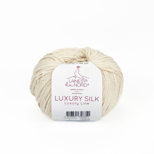 Włóczka Luxury Silk 1 kremowy