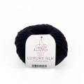 Włóczka Luxury Silk 18 czarny
