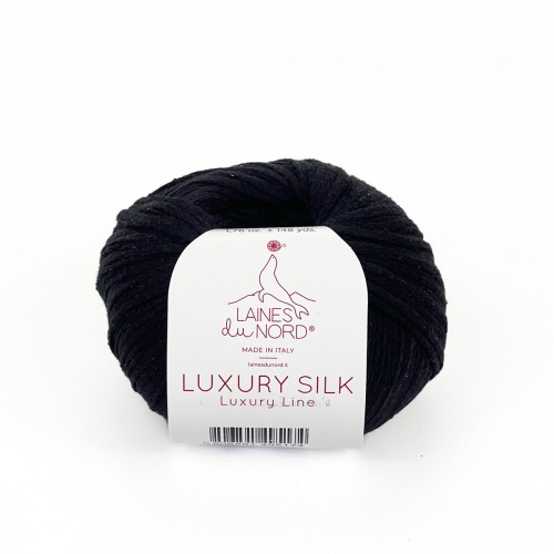 Włóczka Luxury Silk 18 czarny