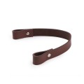 Ucho ze skóry naturalnej 30cm (brąz)