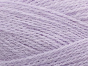 Włóczka Alva 369 Slightly purple  - pastelowa lawenda 25g ( Filcolana )
