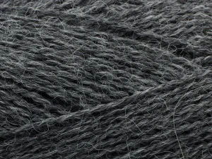 Włóczka Alva 402 Medium Grey  - średni szary 25g ( Filcolana )