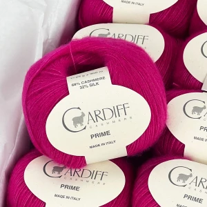 Włóczka Cardiff Prime 169 Sakura - mieszanka kaszmiru z jedwabiem