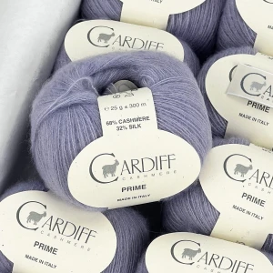 Włóczka Cardiff Prime 192 Fuji - mieszanka kaszmiru z jedwabiem 