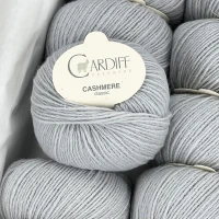 Włóczka Cardiff Cashmere Classic 751  Perla - 100% kaszmir 