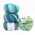 Włóczka Cotton Lux 002 z błyszczącą nitką