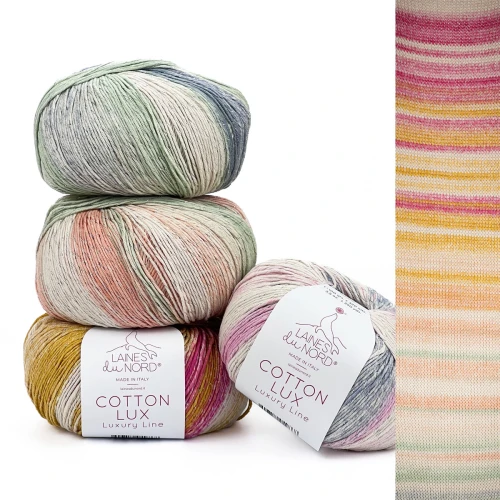 Cotton Lux 003 z błyszczącą nitką