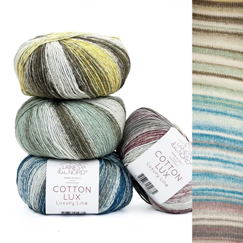 Włóczka Cotton Lux 005 z błyszczącą nitką