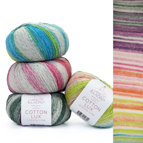 Włóczka Cotton Lux 006 z błyszczącą nitką