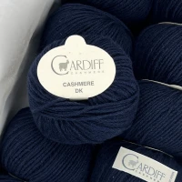 Włóczka Cardiff Cashmere DK 647 Cosmo ( granatowy )