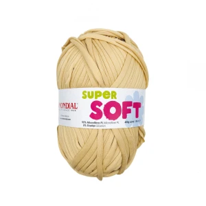Włóczka Super Soft Mondial 402 piaskowy