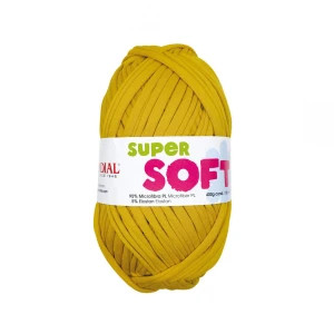 Włóczka Super Soft Mondial 406 musztarda