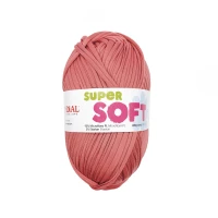 Włóczka Super Soft Mondial 411 herbaciany róż