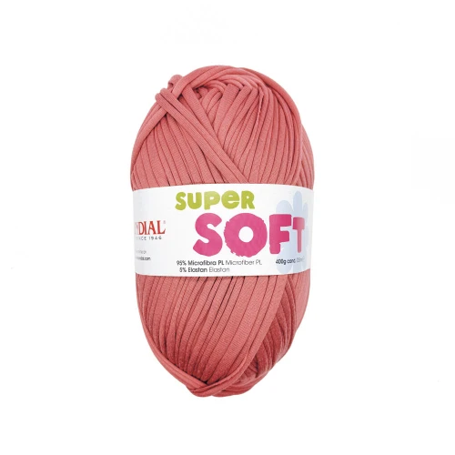 Włóczka Super Soft Mondial 411 herbaciany róż