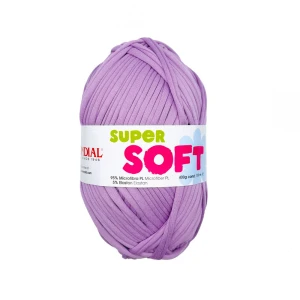 Włóczka Super Soft Mondial 414 liliowy