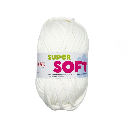 Włóczka Super Soft Mondial 422 biały