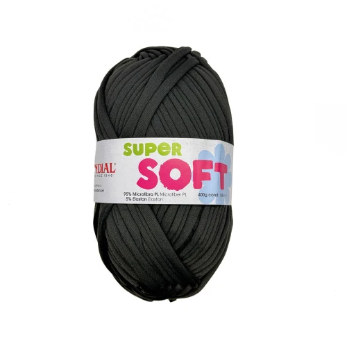 Włóczka Super Soft Mondial 424 czarny