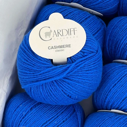 Włóczka Cardiff Cashmere Classic 637 Fiordaliso