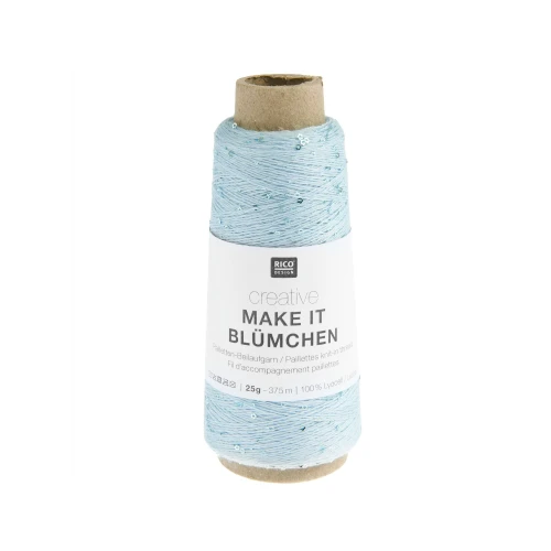 Make it Blumchen z cekinkami 003 błękit 25g