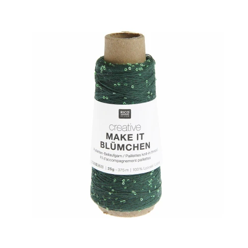 Włóczka Make it Blumchen z cekinkami 017 bluszcz 25g