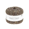 Make it Tweed 002 brąz multikolor z nopkami 50g