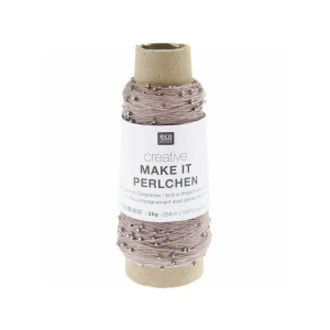 Włóczka Make it Perlchen 003 ametyst z koralikami 25g ( Rico Design )