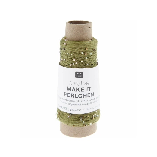 Make it Perlchen 006 oliwka z koralikami 25g