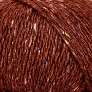 Włóczka Aran Tweed 2PLY 2P22 ( miedziany ) Laines du Nord