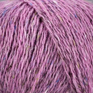 Włóczka Aran Tweed 2 PLY 2P20 ( fiołkowy róż ) Laines du Nord