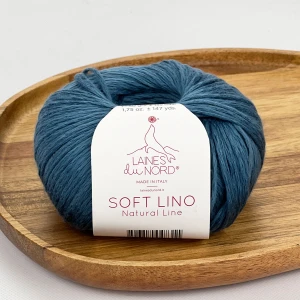 Włóczka Soft Lino 49 - mieszanka lnu z bawełną pima 