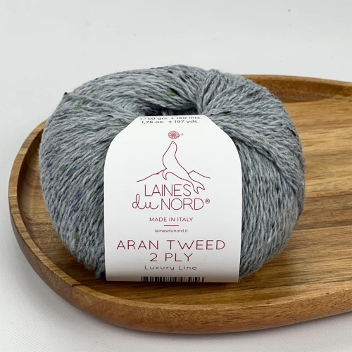 Włóczka Aran Tweed 2PLY 001