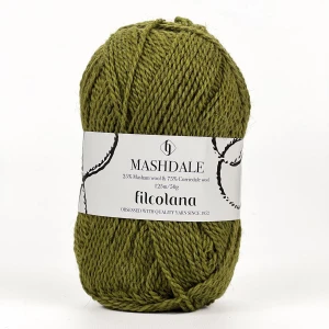 Włóczka Mashdale 210 Sorrel - zieleń matcha ( Filcolana )