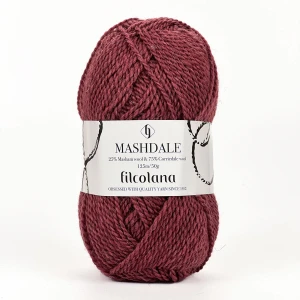 Włóczka Mashdale 345 Rosewood - zgaszony róż ( Filcolana )