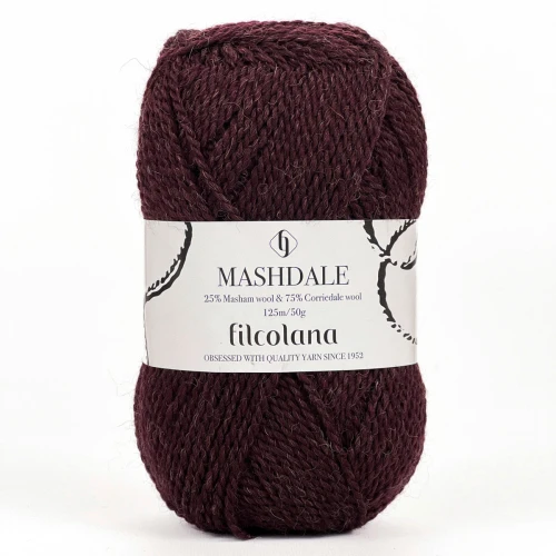 Włóczka Mashdale 382 Dark Bordeaux