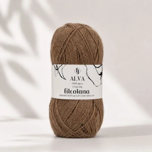 Włóczka Alva 208 Cardamon - kardamon 25g ( Filcolana )