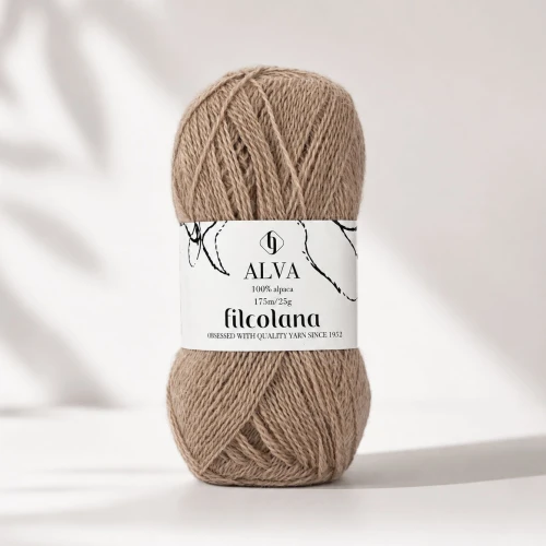 Włóczka Alva 207 Desert Sand - pustynny piasek
