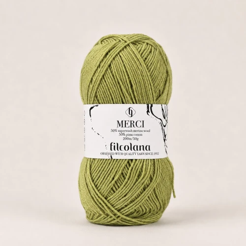 Włóczka Merci 623 Gooseberry - agrestowy
