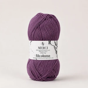 Włóczka Merci 608 Mulberry - ametyst ( Filcolana)