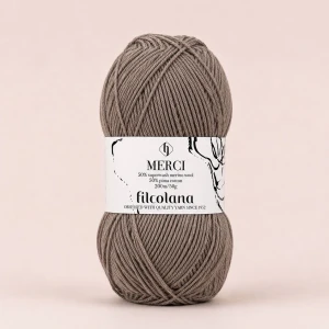 Włóczka Merci 3249 Terra -  ziemisty ( Filcolana)