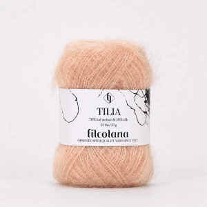 Włóczka Tilia 341 Winter Peach - chłodna brzoskwinia (Filcolana)