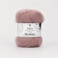 Włóczka Tilia 373 Vintage Rose - zgaszony róż (Filcolana)