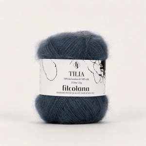 Włóczka Tilia 342 Arctic Blue - głębia ocenu (Filcolana)