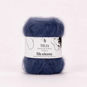Włóczka Tilia 319 Blue Violet - niebieski fiolet (Filcolana)
