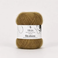 Włóczka Tilia 351 Tapenade  - bursztynowy brąz (Filcolana)